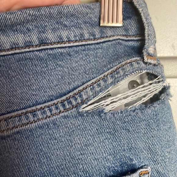 Agolde Riley High Rise Straight - Leg Jeans - Picture 10 of 16